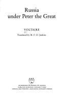 Tapa de Russia under Peter the Great