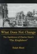 Tapa de What Does Not Change