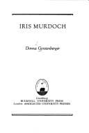 Tapa de Iris Murdoch
