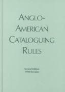 Tapa de Anglo-American cataloguing rules