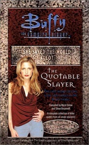 Tapa de The quotable slayer