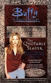 Tapa de The quotable slayer