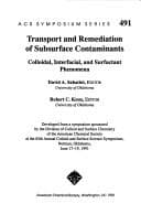 Tapa de Transport and remediation of subsurface contaminants