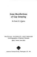 Tapa de Some recollections of gap jumping