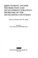Tapa de Employment, income distribution, and development strategy