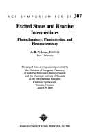 Tapa de Excited states and reactive intermediates