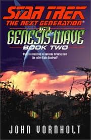 Tapa de Star Trek The Next Generation - The Genesis Wave Book Two