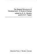 Tapa de The Spatial structure of development