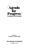 Tapa de Agenda for Progress