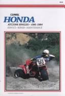 Tapa de Honda ATC250R Singles 81-84