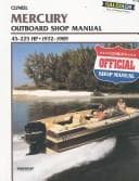 Tapa de Mercury outboard shop manual, 45-225 hp
