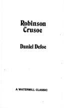 Tapa de Robinson Crusoe (Watermill Classic)