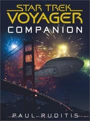 Tapa de Star Trek Voyager companion