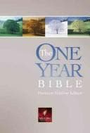 Tapa de The one year Bible