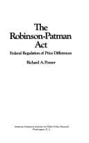 Tapa de The Robinson-Patman act