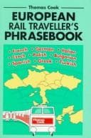 Tapa de European Rail Traveler's Phrasebook