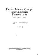 Tapa de Parties, Interest Groups and Campaign Finance Laws (AEI Symposium)