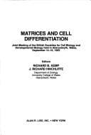 Tapa de Matrices and cell differentiation