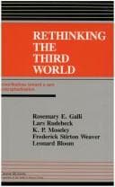 Tapa de Rethinking The Third World