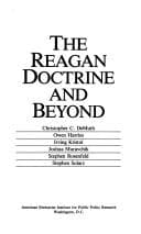 Tapa de The Reagan doctrine and beyond