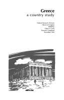 Tapa de Greece, a country study