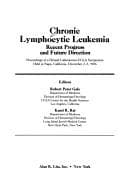 Tapa de Chronic Lymphocytic Leukemia: Recent Progress, Future Direction
