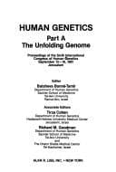 Tapa de Human Genetics