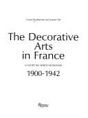 Tapa de Decorative Arts of France 1900-1942