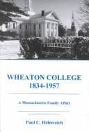 Tapa de Wheaton College, 1834-1957