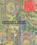 Tapa de Coll Writings V 5FLW (Frank Lloyd Wright Collected Writings)