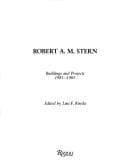 Tapa de Robert A M Stern 1981-1986