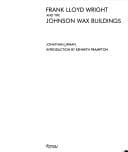 Tapa de F L  Wright & The Johnson Wax Building