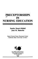 Tapa de Preceptorships in nursing education