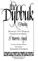 Tapa de The Dybbuk