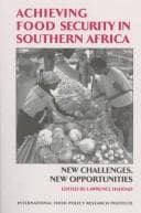 Tapa de Achieving Food Security in Southern Africa