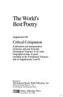Tapa de World's Best Poetry