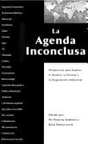 Tapa de La agenda inconclusa