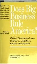 Tapa de Does big business rule America?