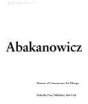 Tapa de Magdalena Abakanowicz