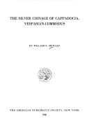 Tapa de The silver coinage of Cappadocia, Vespasian-Commodus