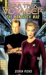 Tapa de Star Trek Voyager - The Nanotech War