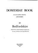 Tapa de Bedfordshire (Domesday Books (Phillimore))