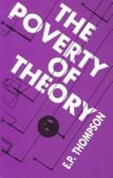 Tapa de The Poverty of Theory