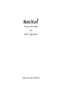 Tapa de Recital