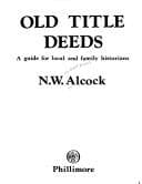 Tapa de Old Title Deeds