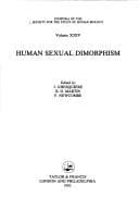 Tapa de Human Sexual Dimorphism (Society for the Study of Human Biology Symposium Series (Sshb))