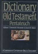 Tapa de Dictionary of the Old Testament
