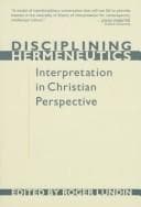 Tapa de Disciplining hermeneutics