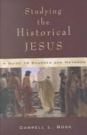 Tapa de Studying the Historical Jesus