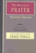 Tapa de The Message of Prayer